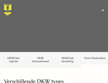 Tablet Screenshot of dkwclub.be